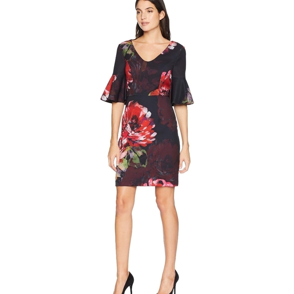 TRINA Turk Floral Float dress size 0